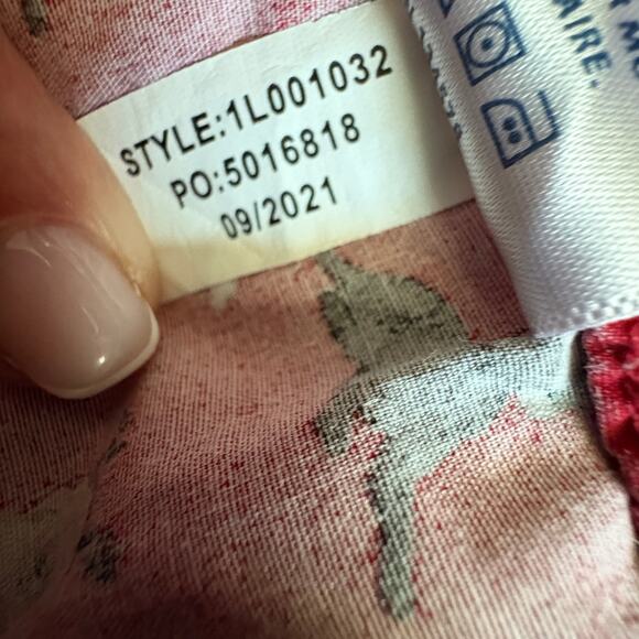 Vineyard Vines Red Dog Print Holiday Pajama Pants Large Cotton Preppy Coastal - Picture 6 of 6